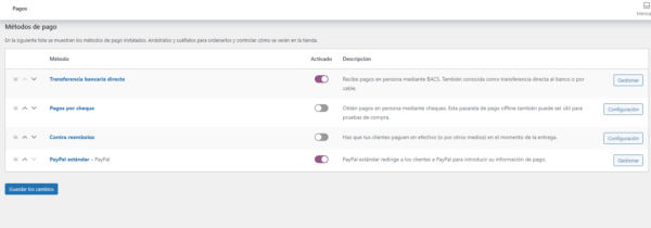paypal activado